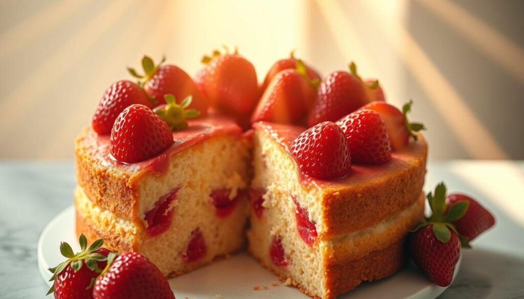 bolo de morango