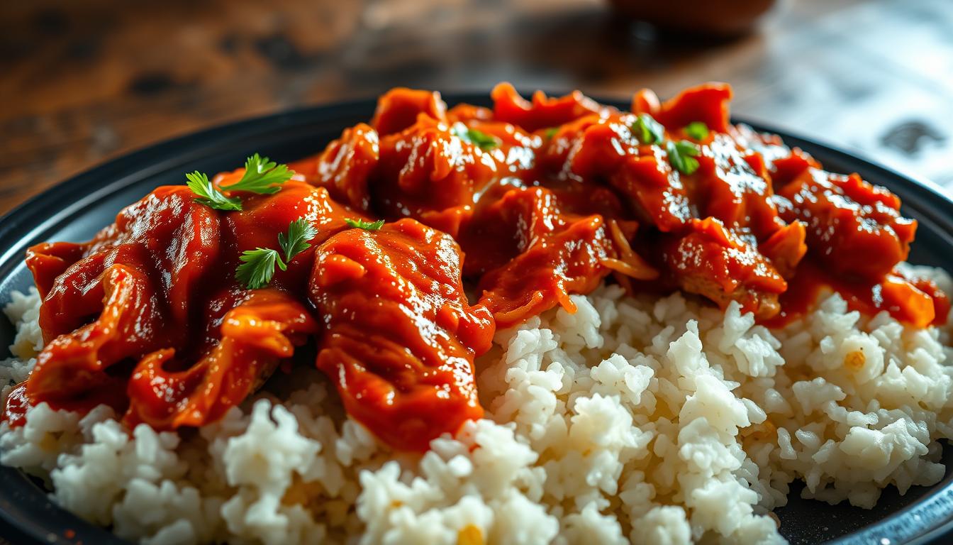 molho de frango ao molho Buffalo